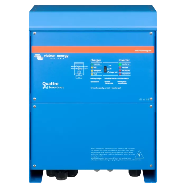 VictronEnergy Quattro 48/8000/110-100/100 однофазный чистая синусоида Инвертор
