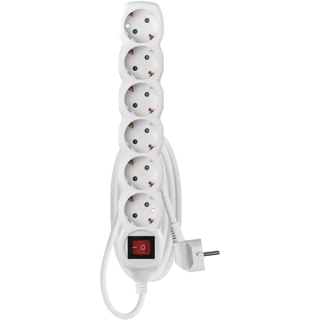 EMOS P1621R 6 розетки 1.5 м Сетевой удлинитель