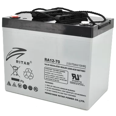 RITAR RA12-70 70A*г 12В Свинцево-кислотна акумуляторна батарея