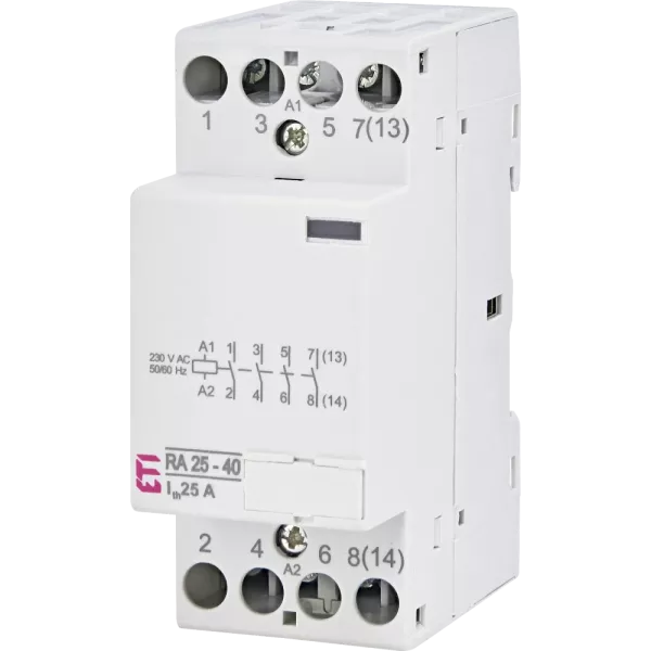 ETI RA 25-40 230V AC Контактор модульный