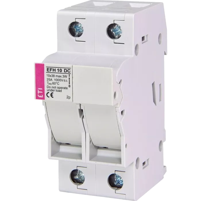 ЕТІ EFH 10 2P 25A 1000V DC Тримач запобіжника