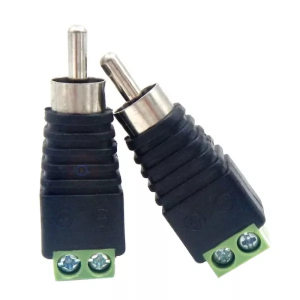 RCA Штекер з клемної колодкою