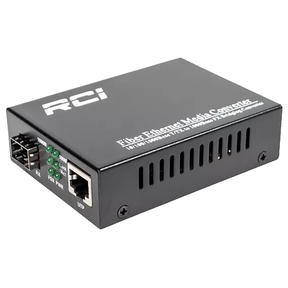 RCI300S-G 10/100/1000Base-TX SFP слот Медіаконвертер RCI