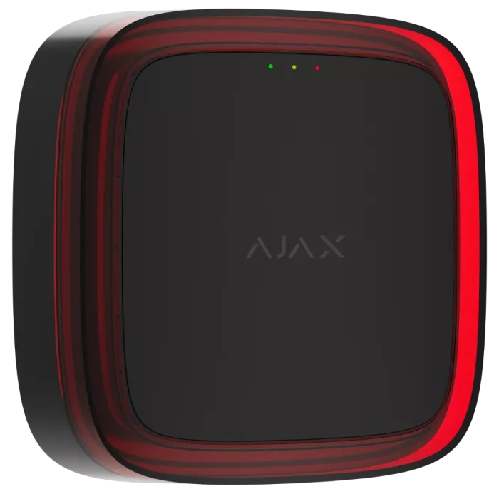 Ajax EN54 FireProtect (VAD) black пожежний світловий "ВИХІД" Cповіщувач