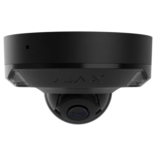 Ajax DomeCam Mini HL (8 Mp/2.8 mm) black IP відеокамера