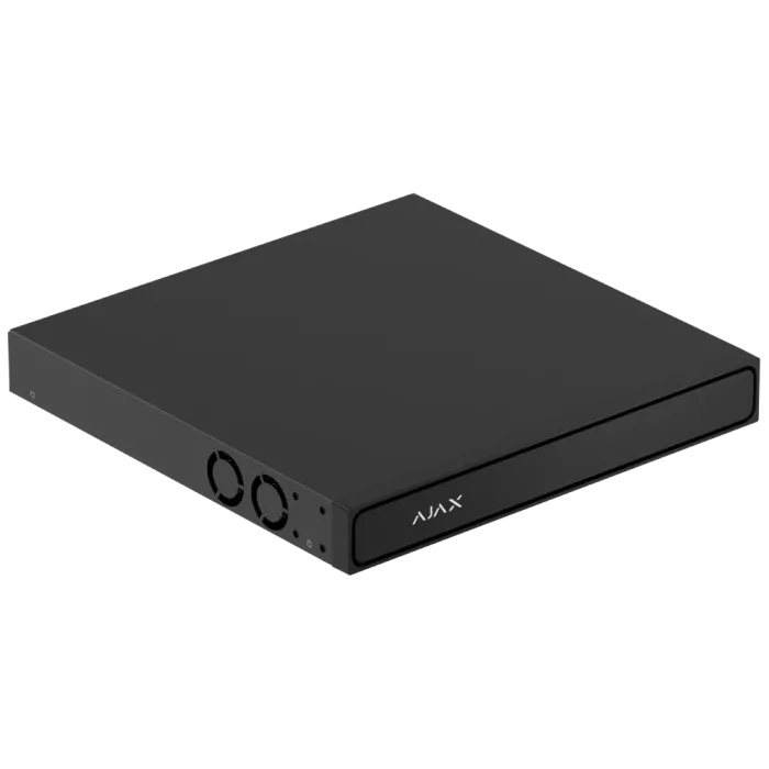 Ajax Superior NVR H2DAI8PAC (16ch) black 24ТБ PoE AI Відеореєстратор