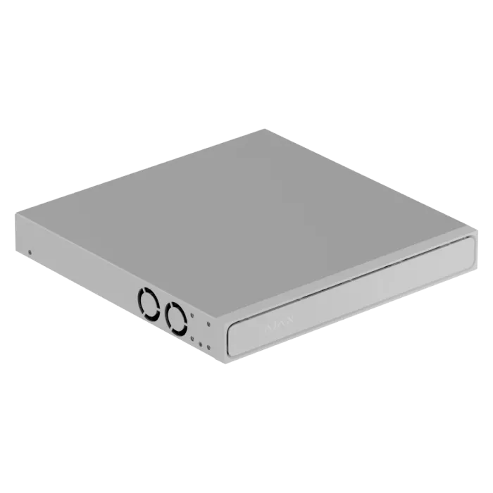 Ajax NVR H2D16PAC (16ch) white HDMI 4K 16Тб PoE Відеореєстратор