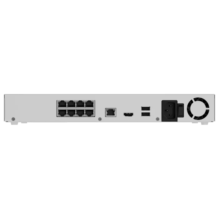 Ajax Superior NVR H2DAI8PAC (8ch) white 24ТБ PoE AI Відеореєстратор