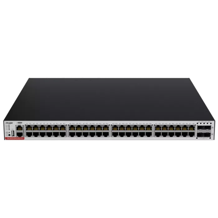 Ruijie RG-CS83-48GT4XS-PD L3 POE Комутатор 24 порти керований