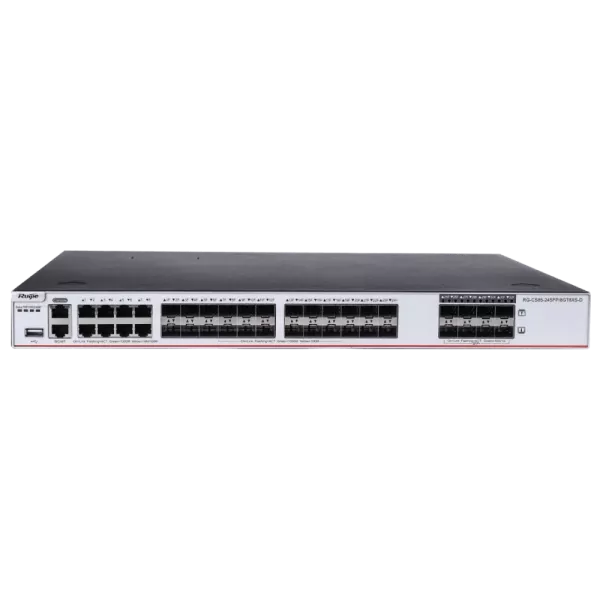 Ruijie RG-CS85-24SFP/8GT8XS-D Комутатор 24 порти керований