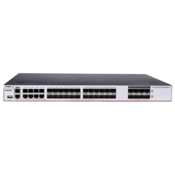 Ruijie RG-CS85-24SFP/8GT8XS-D Комутатор 24 порти керований