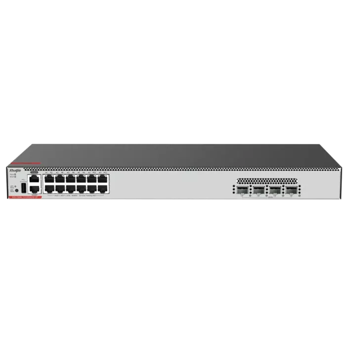 Ruijie RG-CS86-12XMG4VS-UP L3 POE Комутатор 12 портів керований