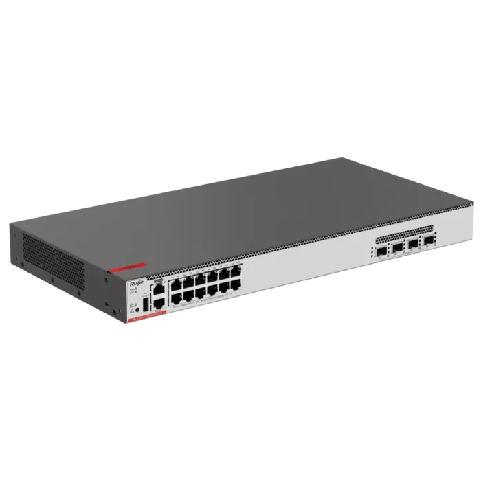 Ruijie RG-CS86-12XMG4VS-UP L3 POE Комутатор 12 портів керований