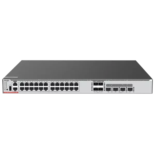 Ruijie RG-CS86-24XMG4XS4VS-UPD POE Full 1GE/2.5GE/5GE/10GE Комутатор 24 порти керований