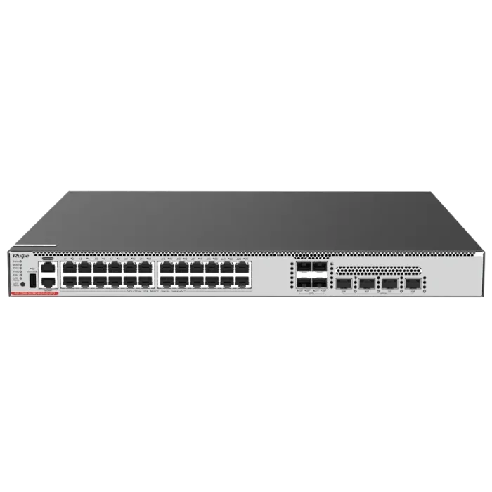 Ruijie RG-CS86-24XMG4XS4VS-UPD POE Full 1GE/2.5GE/5GE/10GE Комутатор 24 порти керований
