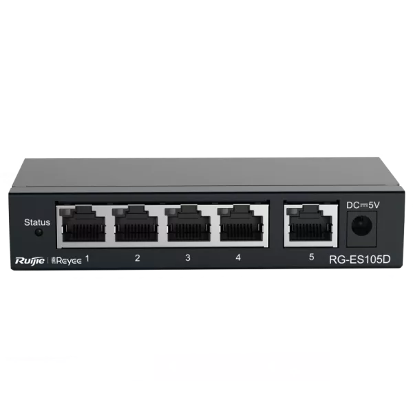 Ruijie Reyee RG-ES105D Комутатор 5 портів некерований