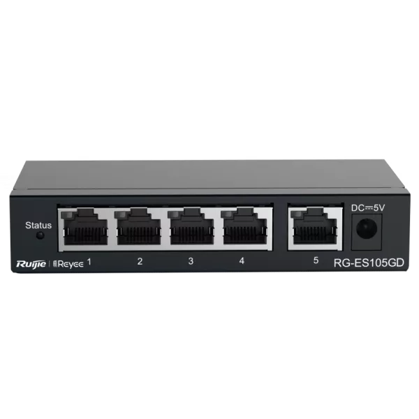 Ruijie Reyee RG-ES105GD Комутатор 5 портів некерований