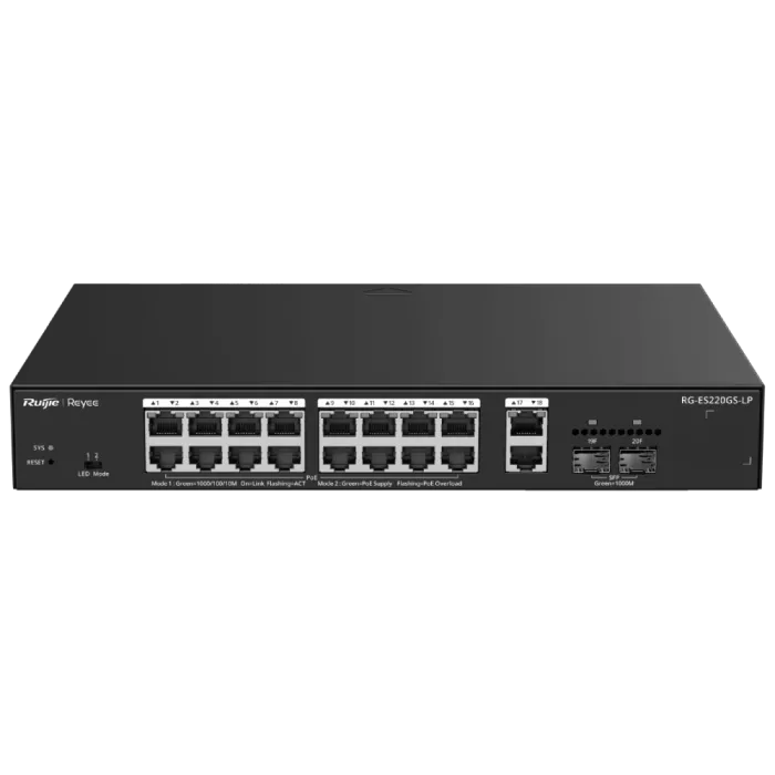 Ruijie Reyee RG-ES220GS-LP Комутатор 20 портів керований