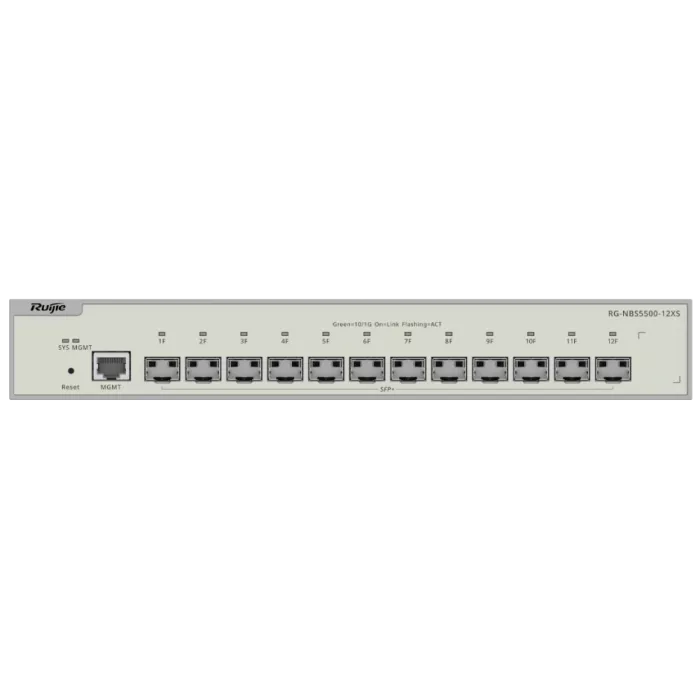 Ruijie Reyee RG-NBS5500-12XS Комутатор 12-портовий 10G SFP+ керований L3
