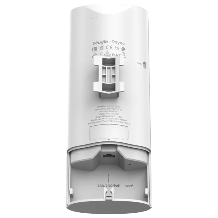 Ruijie Reyee RG-RAP72Pro-OD Wi-Fi 7 внешняя двухдиапазонная Точка доступу