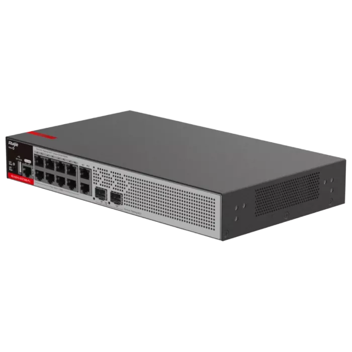 Ruijie RG-S2915-10GT2MS-P-L Layer 2+ PoE+ Комутатор 12 портів керований