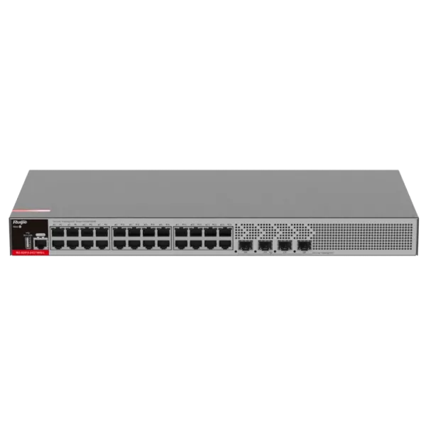 Ruijie RG-S2915-24GT4MS-L Layer 2+ Комутатор 28 портів керований