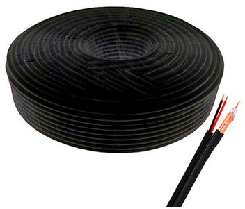 RG590-CU PE+2*0.5 Кабель комбінований бухта 100 м