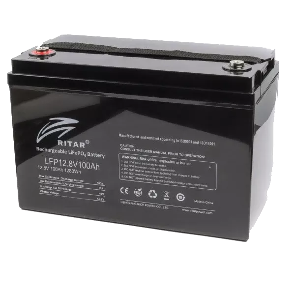 Ritar LFP12.8V100AH Акумуляторна батарея з bluetooth