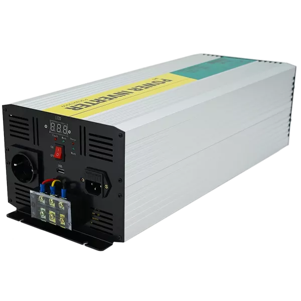 RITAR RSCU-4000 Інвертор напруги 12V/220V, 4000W з правильною синусоїдою