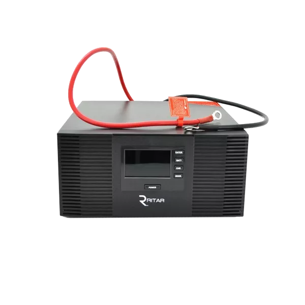 RITAR RTSWrl-1000 1000ВА 12В  ДБЖ з правильною синусоїдою під зовнішній АКБ з перемикачем струму 10 і 20A