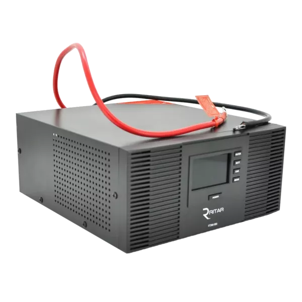 RITAR RTSWrl-600 600ВА 12В ДБЖ з правильною синусоїдою під зовнішній АКБ з перемикачем струму 10 і 20A