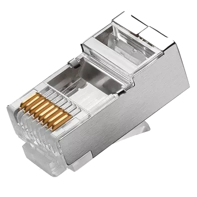 RITAR RJ-45 8P8C FTP Cat-5 (100шт) Конектор екранований
