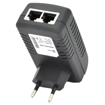 RITAR RT-PIN-48 / 24EU 48V 05A POE інжектор