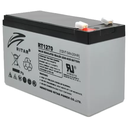 RITAR RT1270 7А*г 12В Свинцево-кислотна акумуляторна батарея