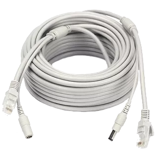 RJ-45 + DC 20м Патчкорд комбінований