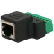 RJ-45(F) (8 контактів) з клемами під кабель Роз'єм