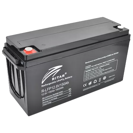 Ritar LiFePO4 12.8В 150А*г Літієва акумуляторна батарея