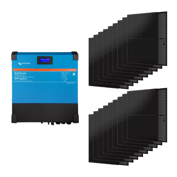 Victron Energy Multi RS Solar 48/6000/100-450/80 + AIKO A445-MAH54Mb 5.3 кВт Система автономного питания однофазная