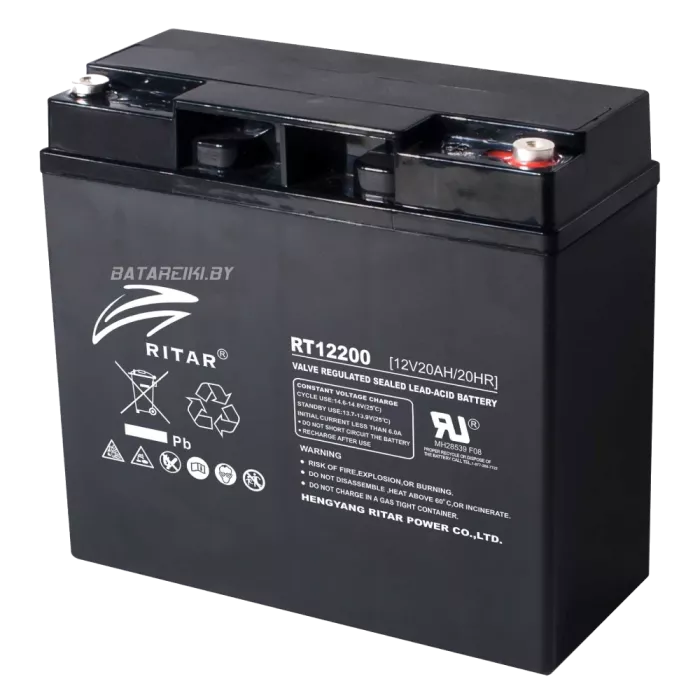 Ritar RT12200 (12V20AH) Акумуляторна батарея