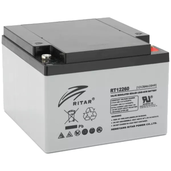 Ritar RT12260 (12V26AH) Акумуляторна батарея