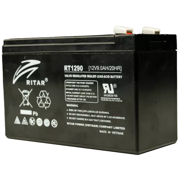 Ritar RT1290 9А*г 12В Свинцево-кислотна акумуляторна батарея
