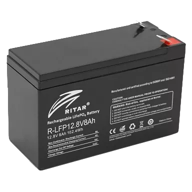 Ritar LiFePO4 12.8В 8А*г Літієва акумуляторна батарея