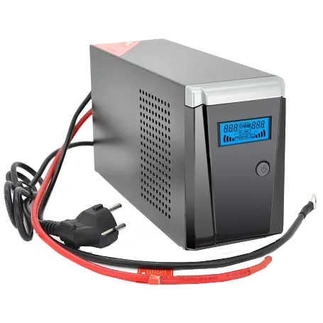 Ritar RTSW-600 LCD 600ВA 12В правильная синусоида Источник бесперебойного питания под аккумулятор