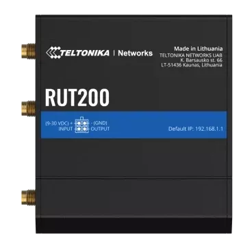 Teltonika RUT200 з 4G LTE, Wi-Fi Промисловий стільниковий маршрутизатор