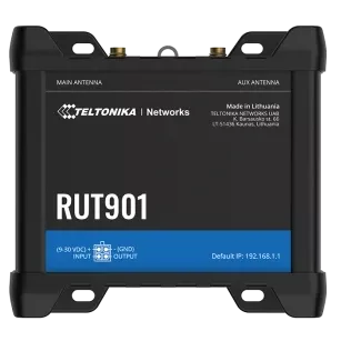 Teltonika RUT901 з 4G LTE, Wi-Fi Промисловий стільниковий маршрутизатор