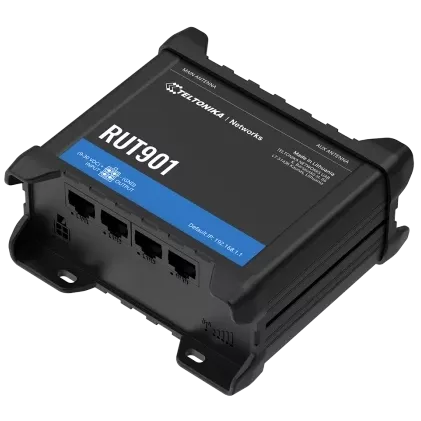 Teltonika RUT901 з 4G LTE, Wi-Fi Промисловий стільниковий маршрутизатор