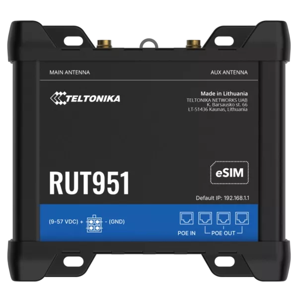 Teltonika RUT951 POE+ (RUT951B10J00) Маршрутизатор