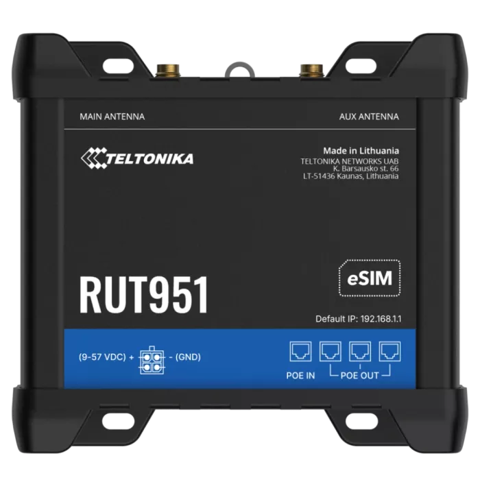 Teltonika RUT951 POE+ (RUT951B10J00) Маршрутизатор