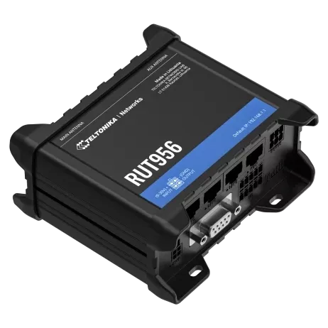 Teltonika RUT956 з 4G LTE, Wi-Fi, RS-232, RS-485 Промисловий стільниковий маршрутизатор