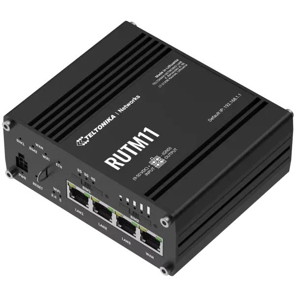 Teltonika RUTM11 Wi-Fi 5 Промисловий маршрутизатор
